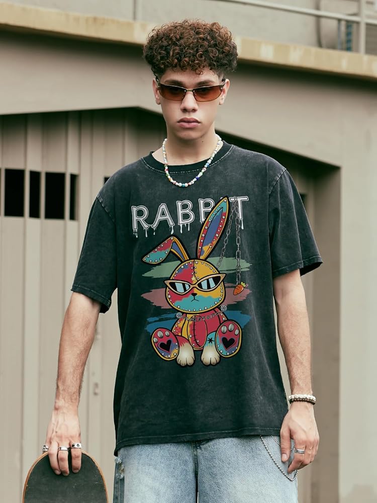 Laixton Men's Graphic Tees Shirt Unisex Short Sleeve Cotton Laixton Men's Graphic Tees Shirt Unisex Short Sleeve Cotton